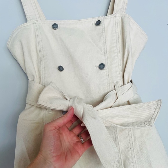 C/meo Collective Essentials Denim Pinafore Dress NWT - Picture 6 of 16
